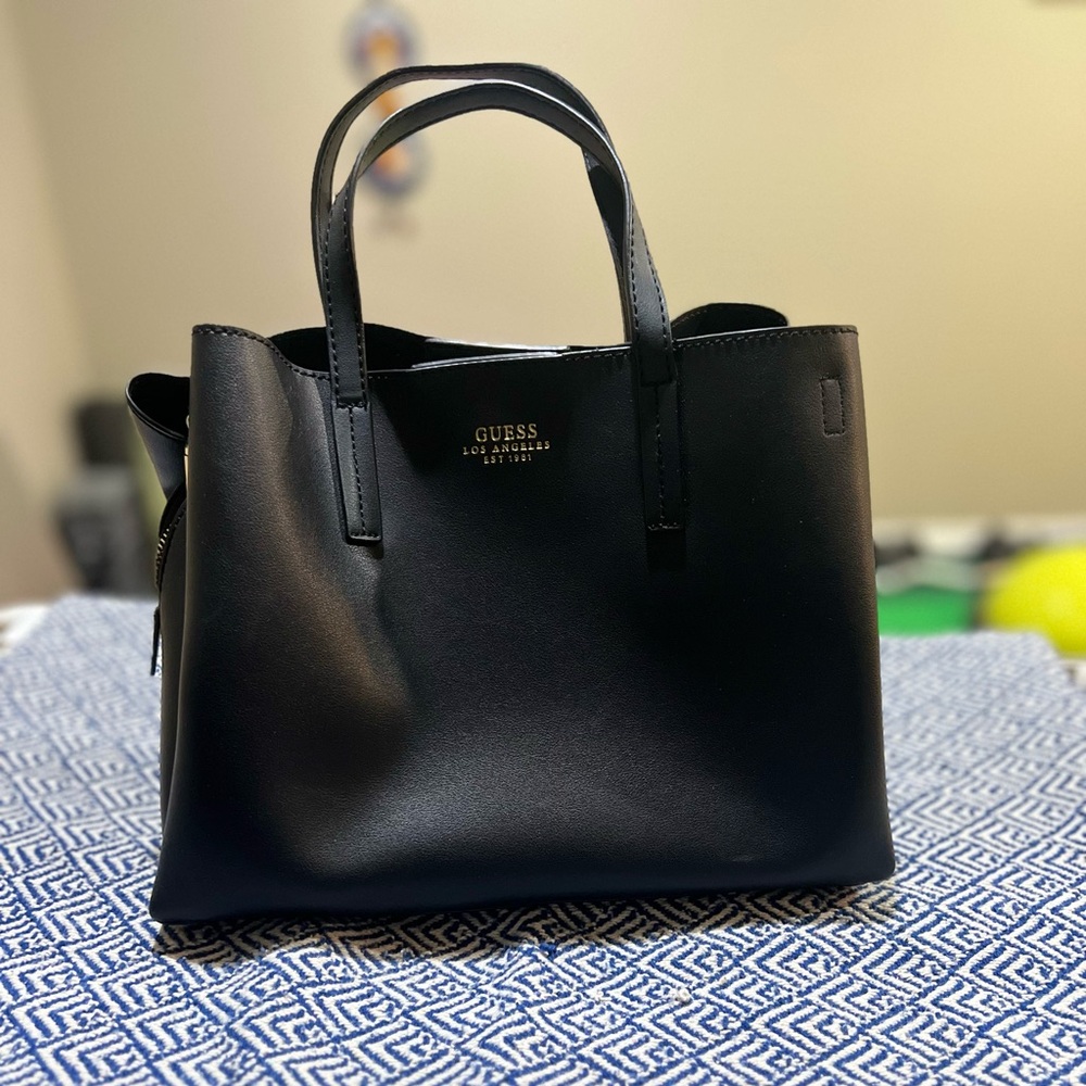 Guess Elegant Black Tote Bag